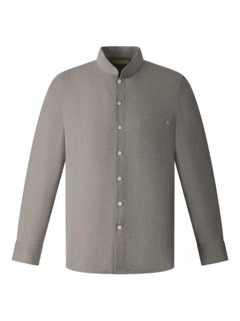 Shanghai Tang buttoned wool shirt