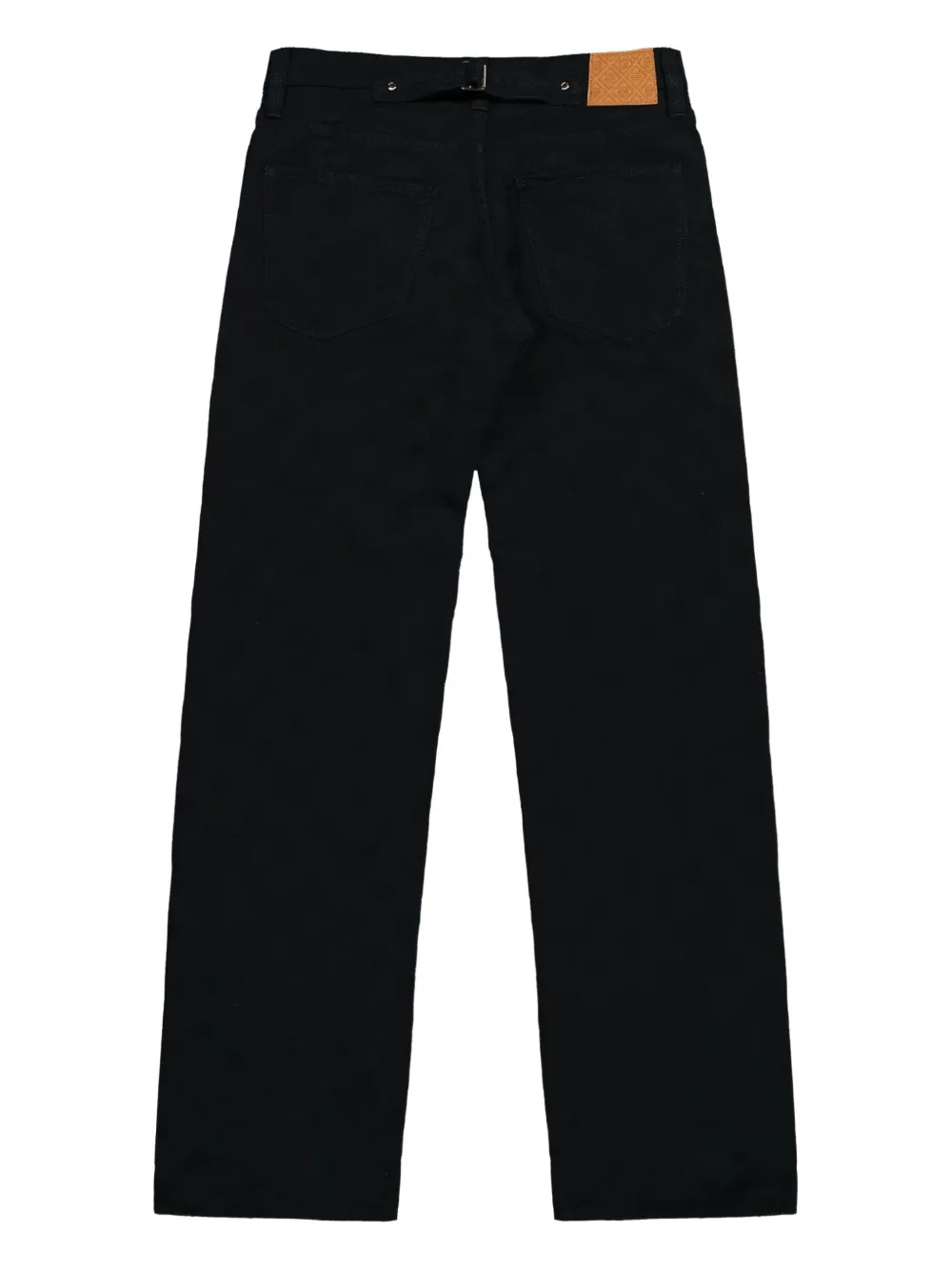 Casablanca Jeans met logopatch en vijf zakken Zwart