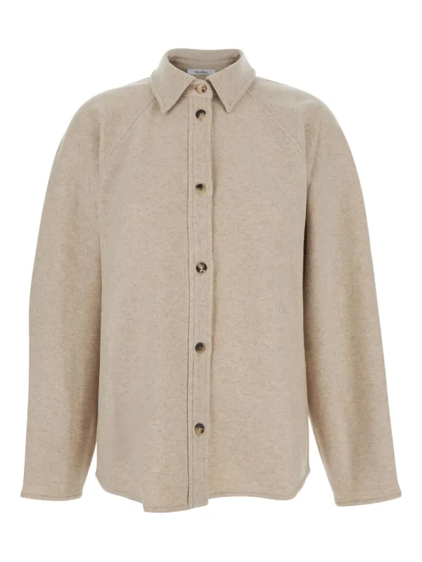 Max Mara Ceci Cardigan in Neutrals