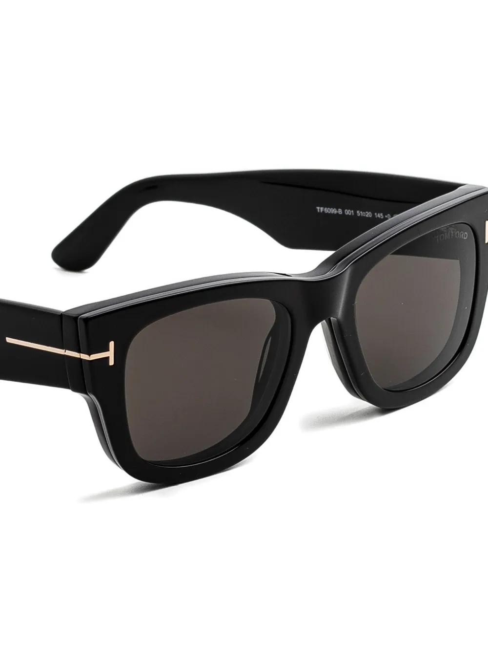 TOM FORD Eyewear Bril met geometrisch montuur Zwart