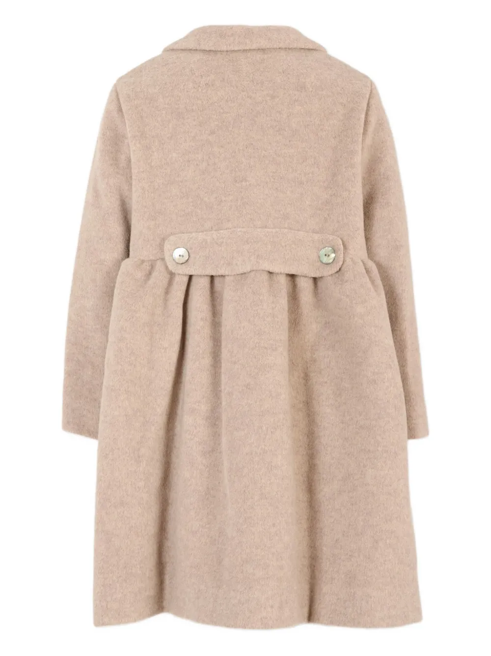 Caffe' D'orzo buttoned collar coat | Girls Faux Fur Coats | Image 2