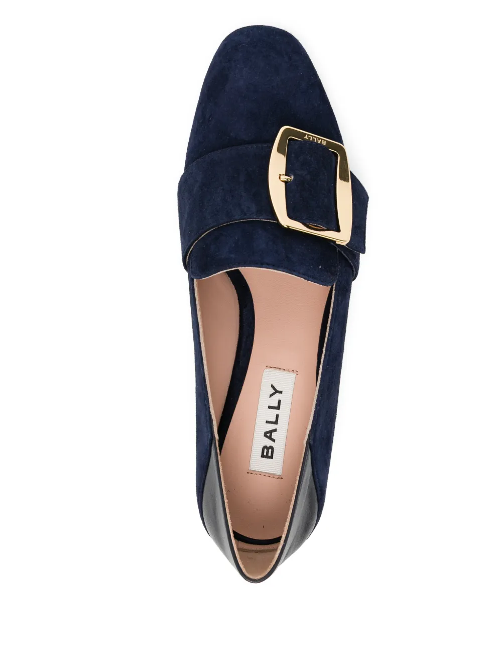 Bally Pumps met ceintuur Blauw