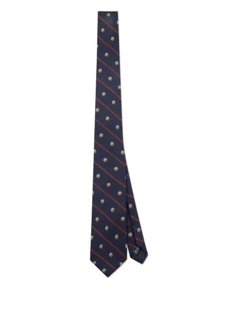 Les Deux striped basketball tie