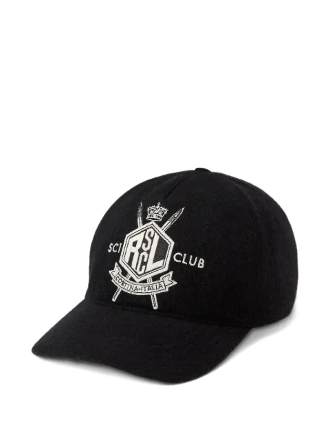 Ralph Lauren Collection logo-crest baseball cap