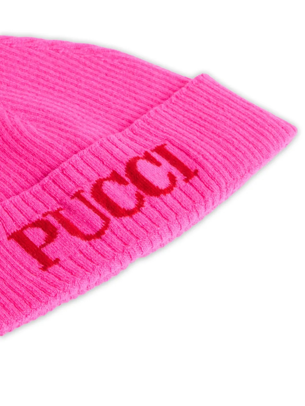 PUCCI Junior Muts met logo jacquard Roze