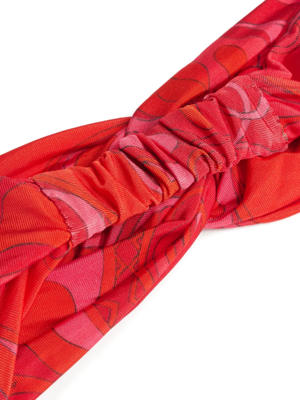 Pucci Junior Orchidee-print Headband In Multi