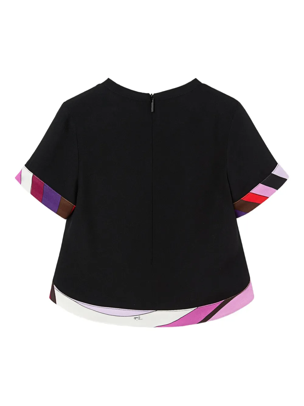 PUCCI Junior printed-trim top | Blouses | Image 2