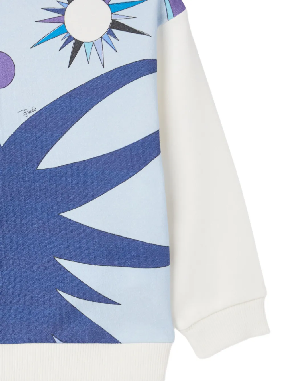 PUCCI Junior Trui met Stella-print en lange mouwen Wit