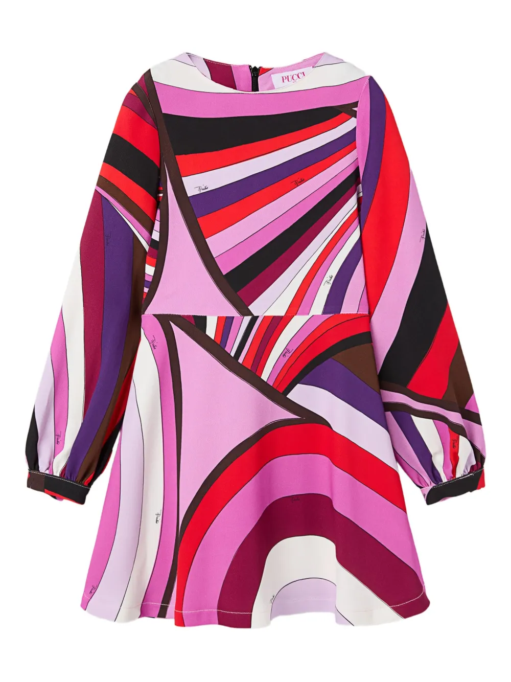 PUCCI Junior robe à imprimé Iride | rose | Image 1