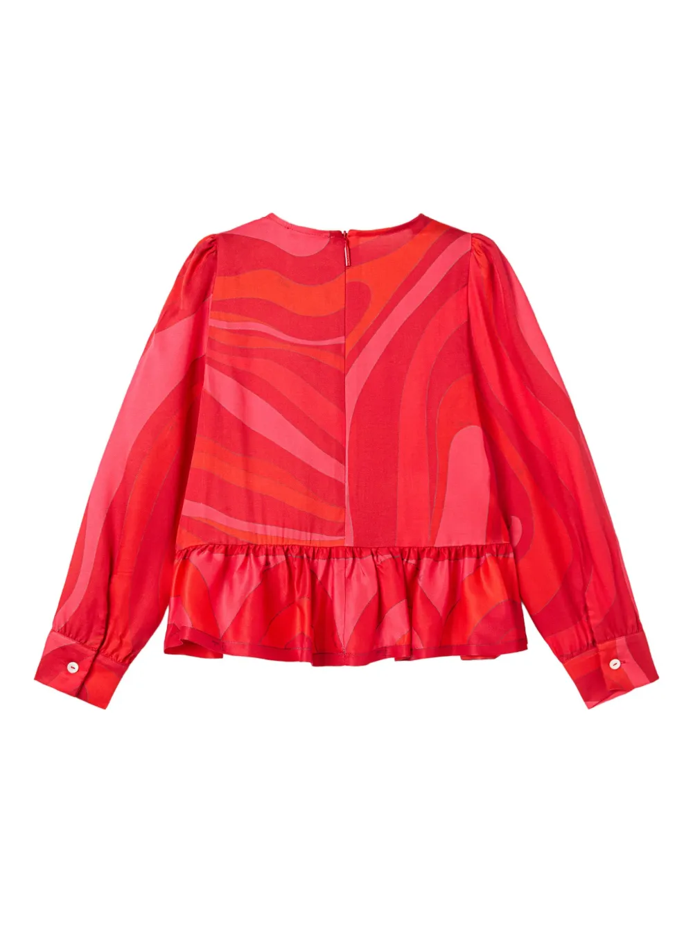 PUCCI Junior blouse imprimée à volants | Blouses | Image 2