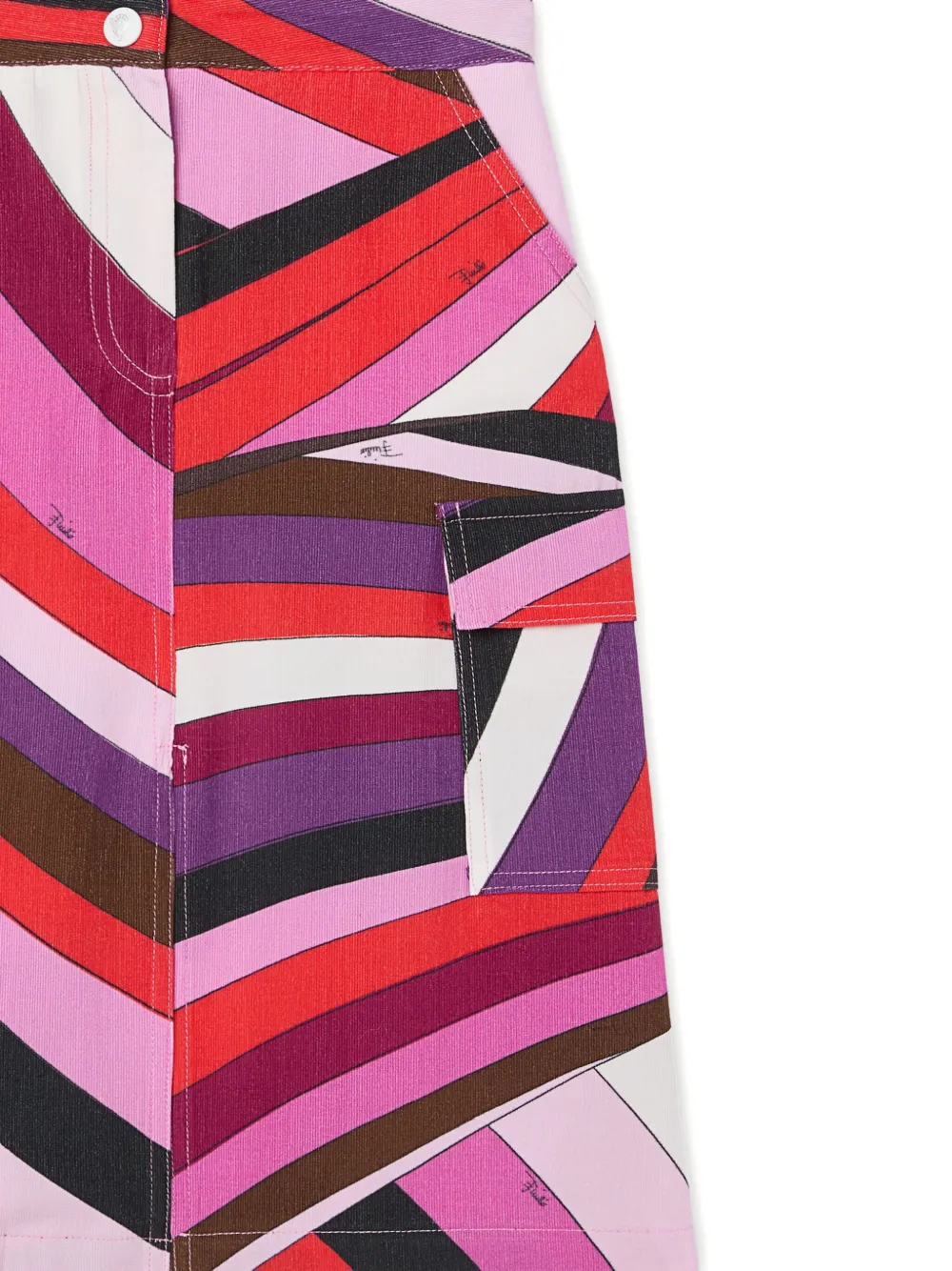 PUCCI Junior Midi-rok met print Roze