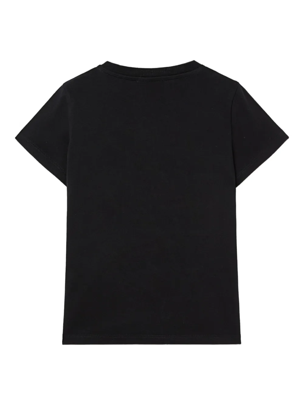 Pucci Junior Logo-embroidered T-shirt In Black