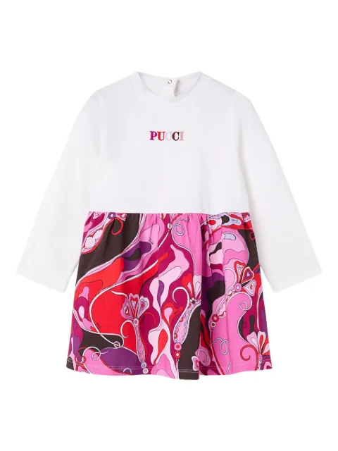 PUCCI Junior long-sleeve dress