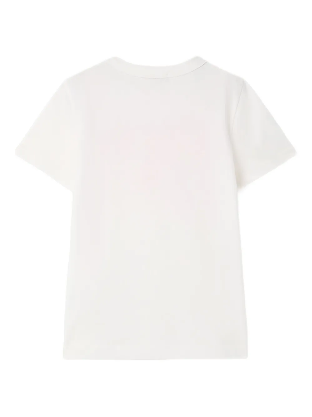 Pucci Junior Logo-graphic T-shirt In White