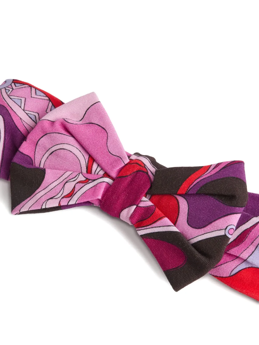 PUCCI Junior Haarband met barokprint Roze