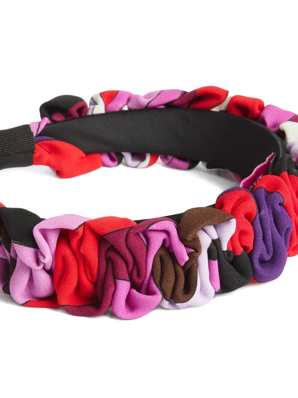 Pucci Junior Iride-print Headband In Multi