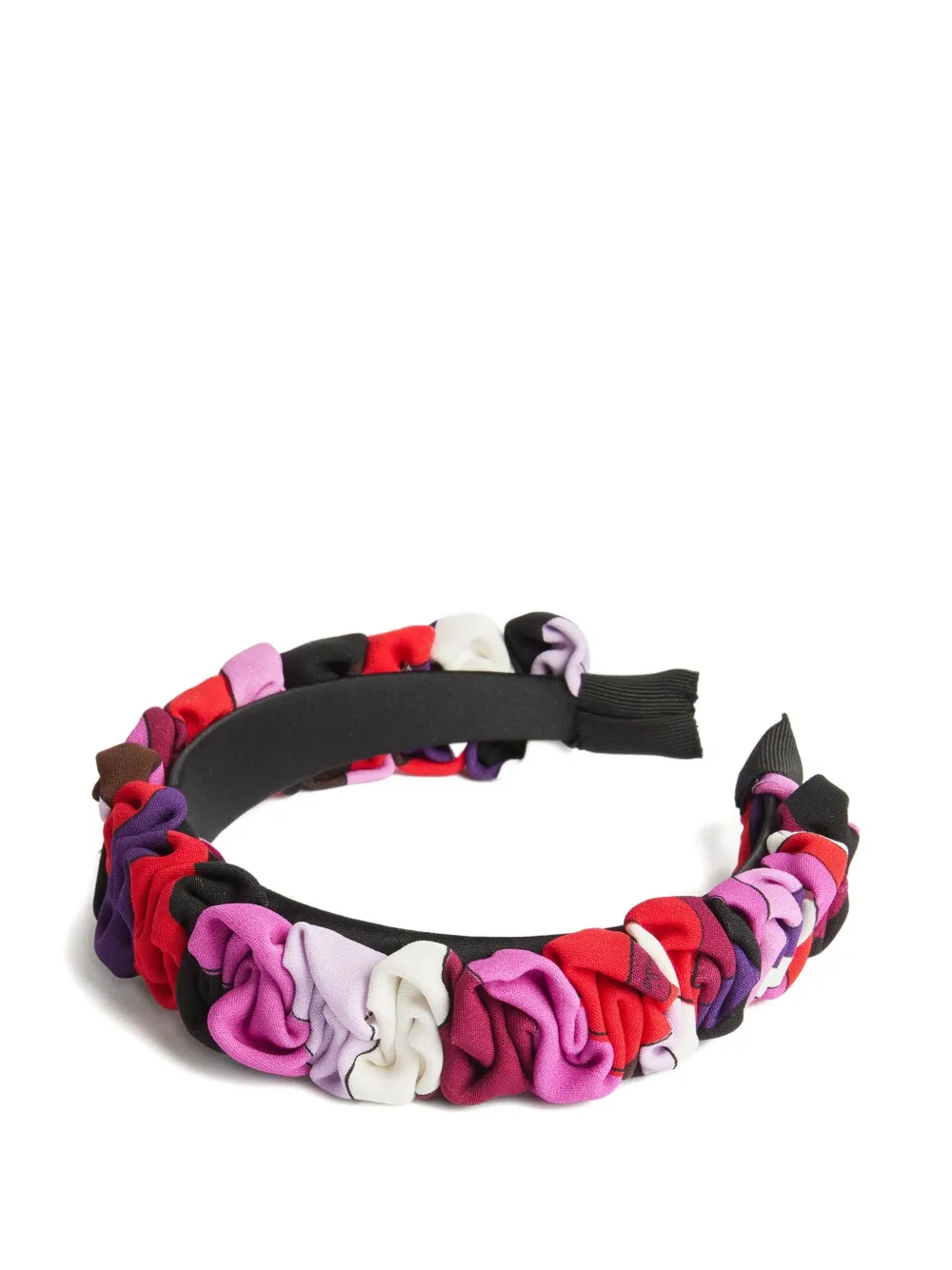 Pucci Junior Iride-print Headband In Multi