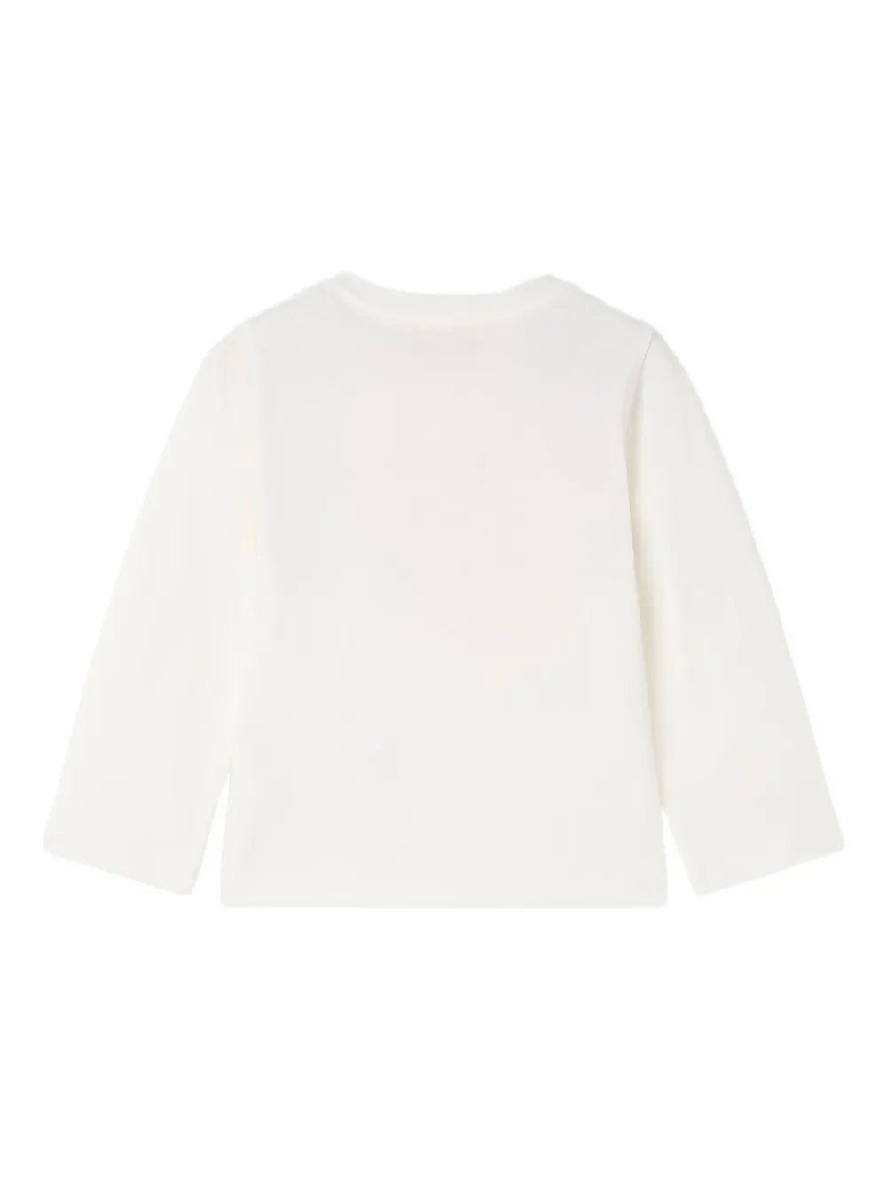 Pucci Junior Long-sleeved T-shirt In White