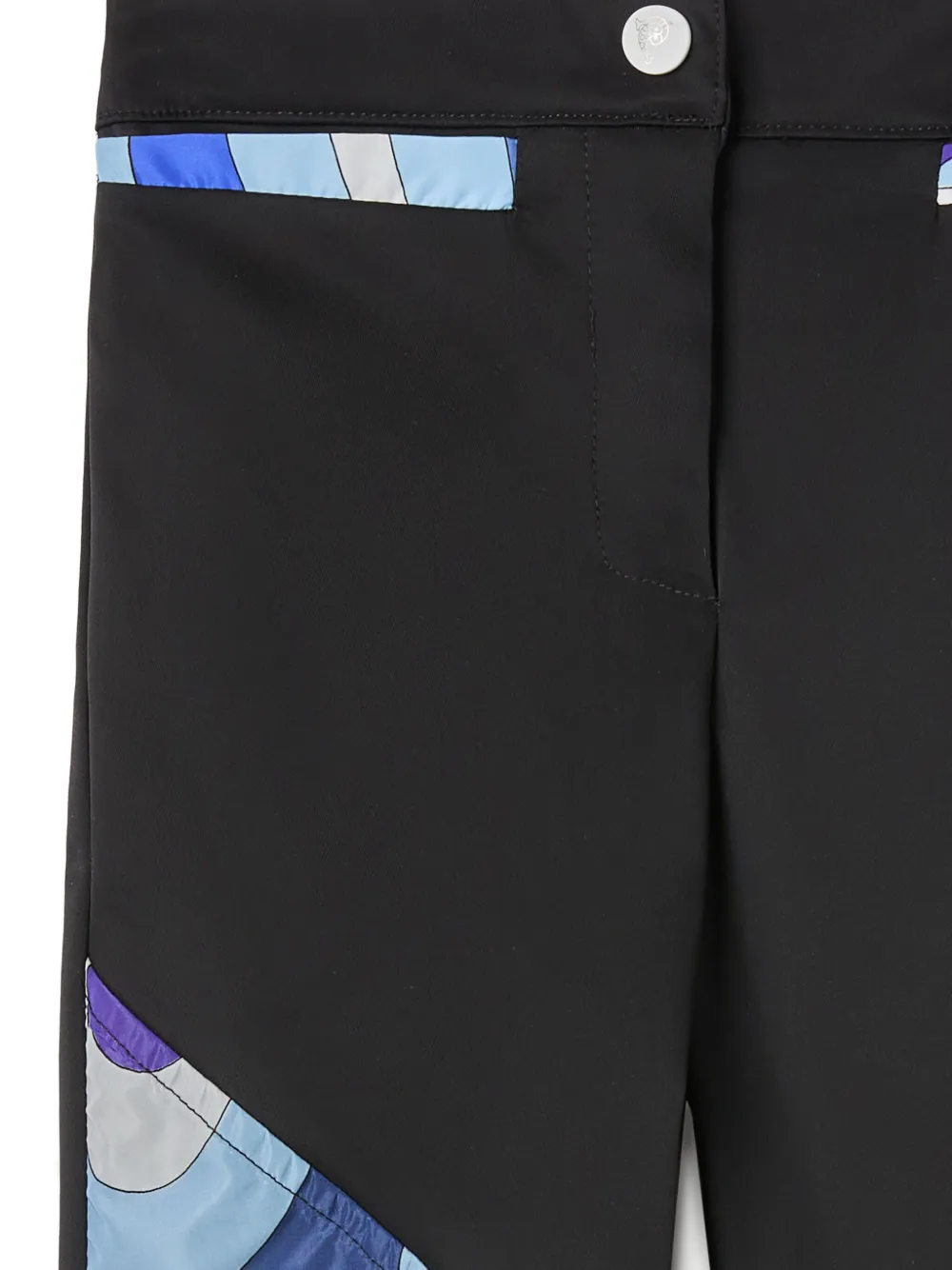 PUCCI Junior Broek met print Zwart