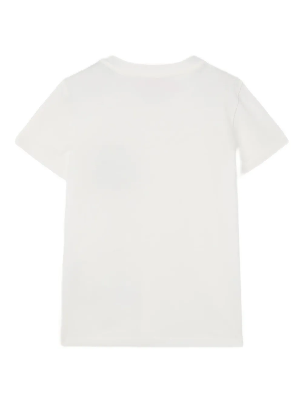 Pucci Junior Logo-patch T-shirt In White