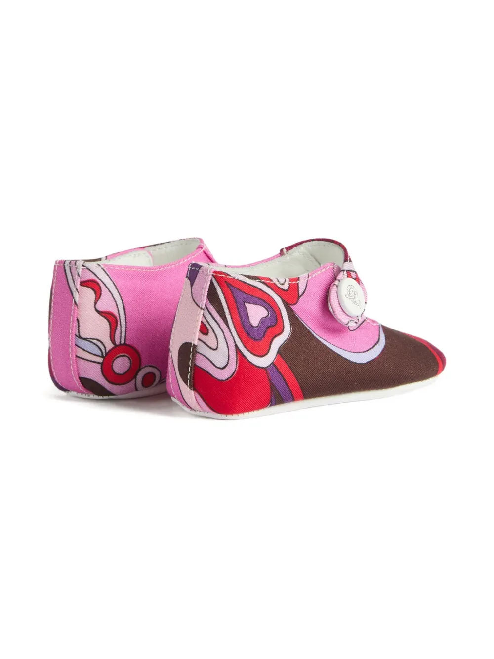 PUCCI Junior Ballerina's met orchidee-print Roze