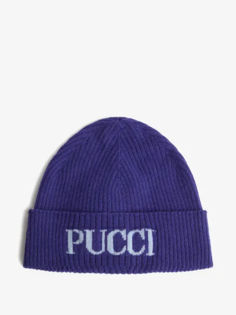 PUCCI Junior gorro con logo