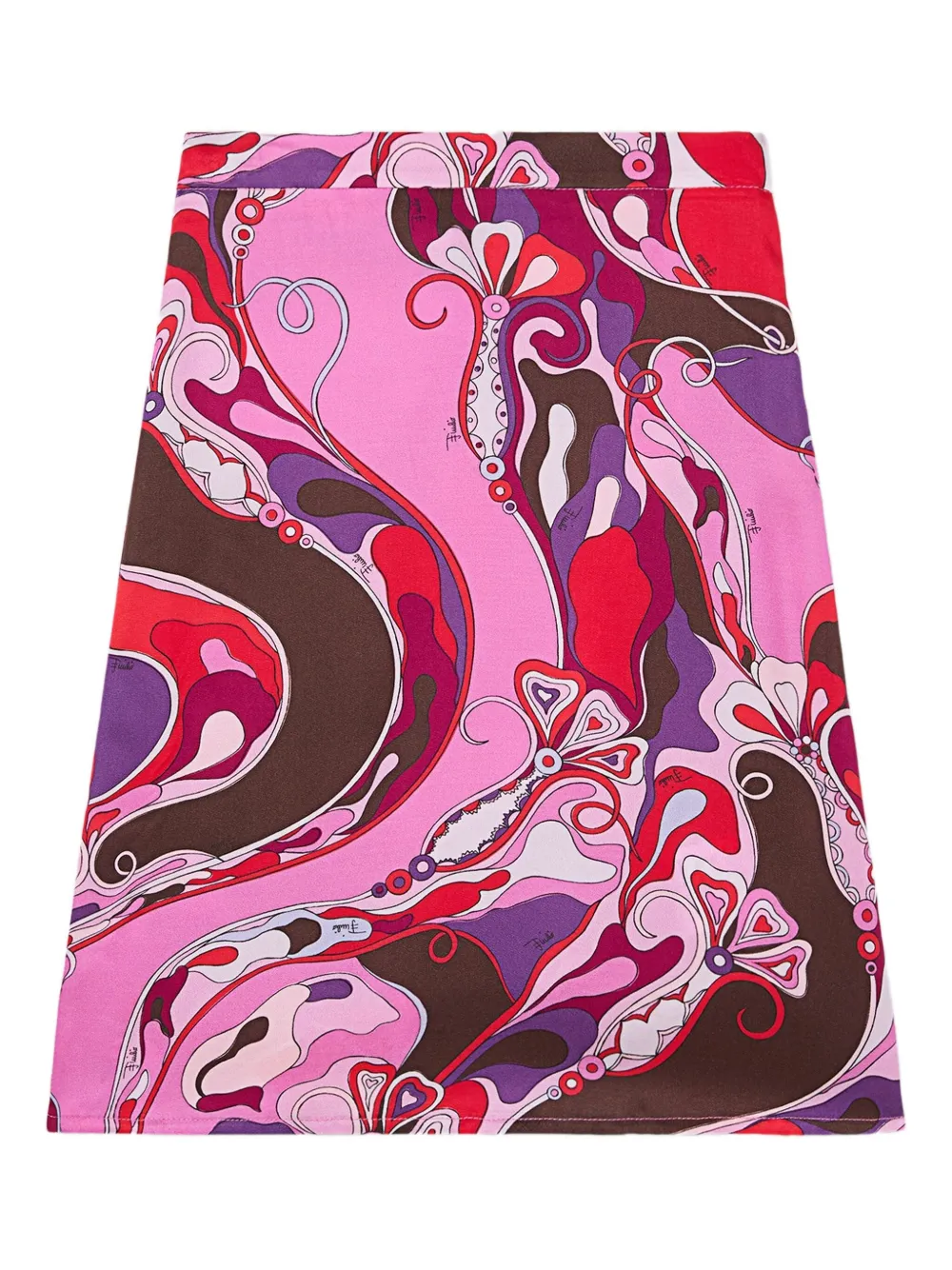 PUCCI Junior Orchidee-print skirt | Pink | Image 1