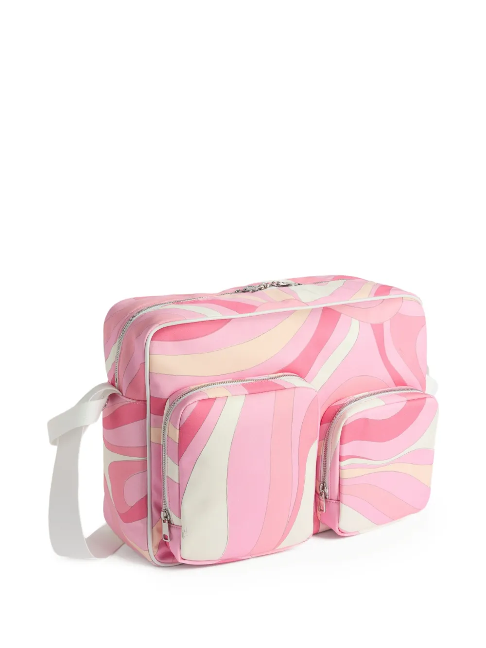 PUCCI Junior Marmo-print changing bag - Roze