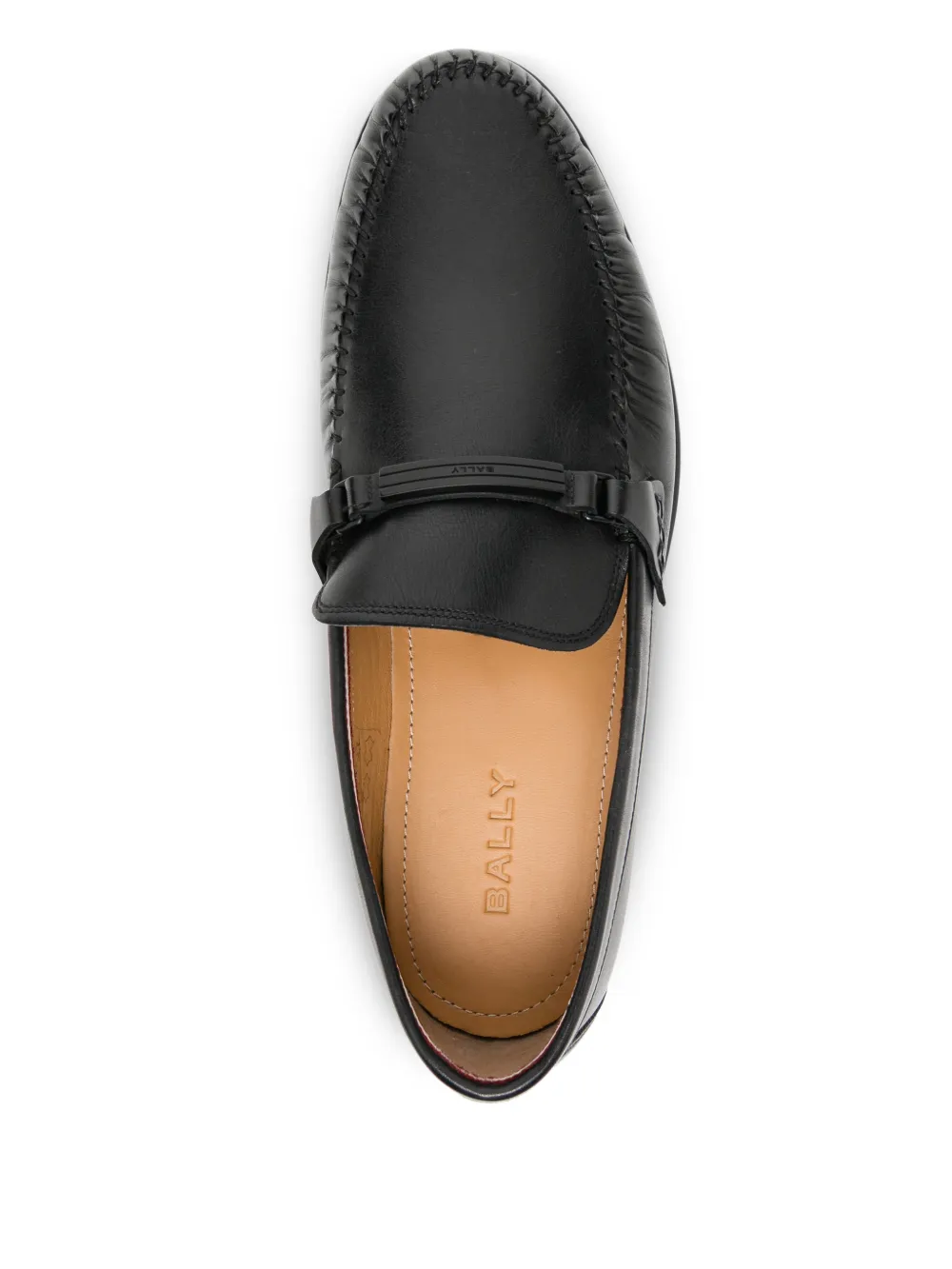 Bally Loafers met gesp Zwart