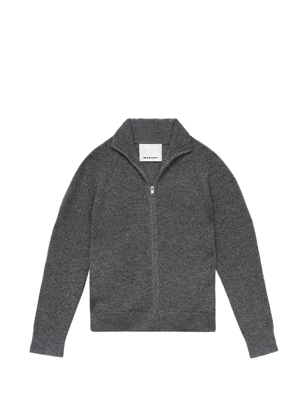 MARANT Benett zip-up cardigan - Grigio