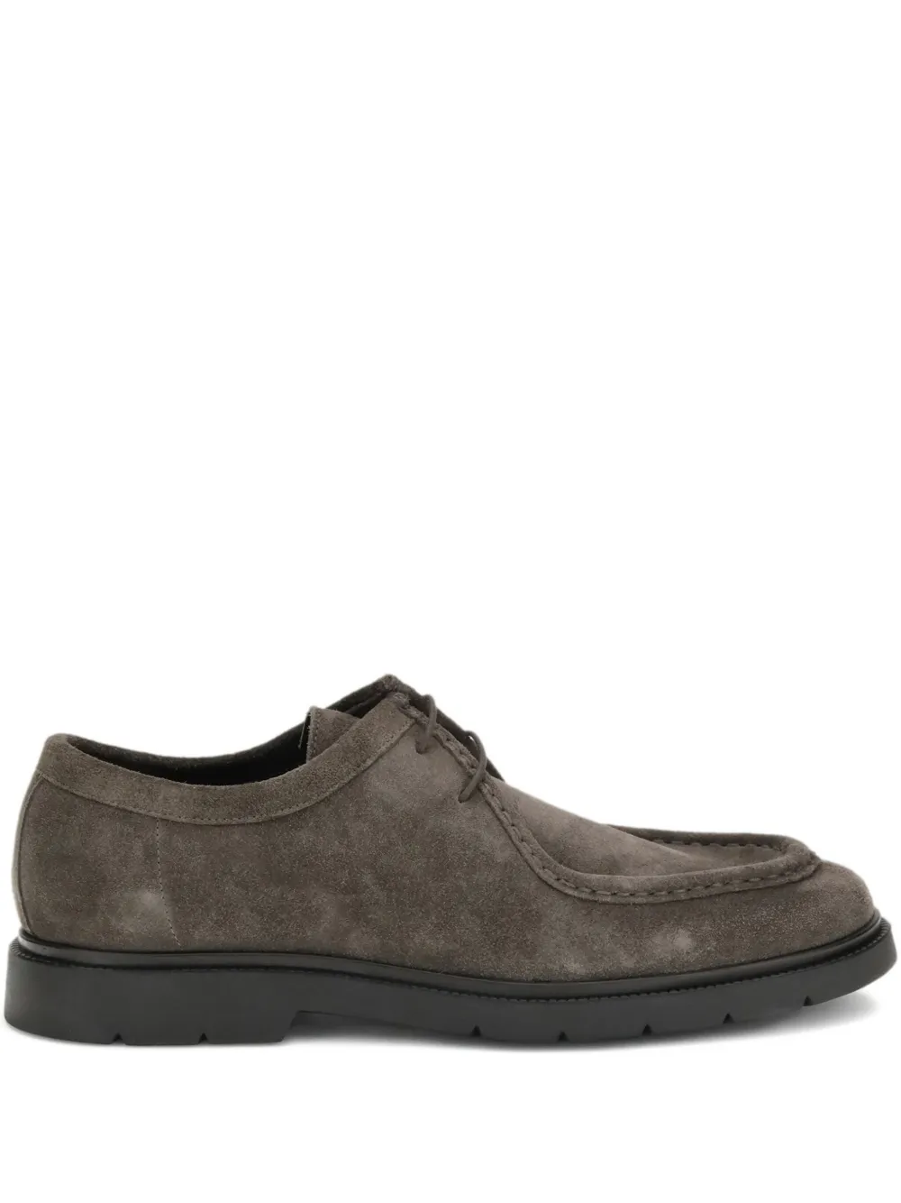 Kiton suede derby shoes | Brown | Image 1