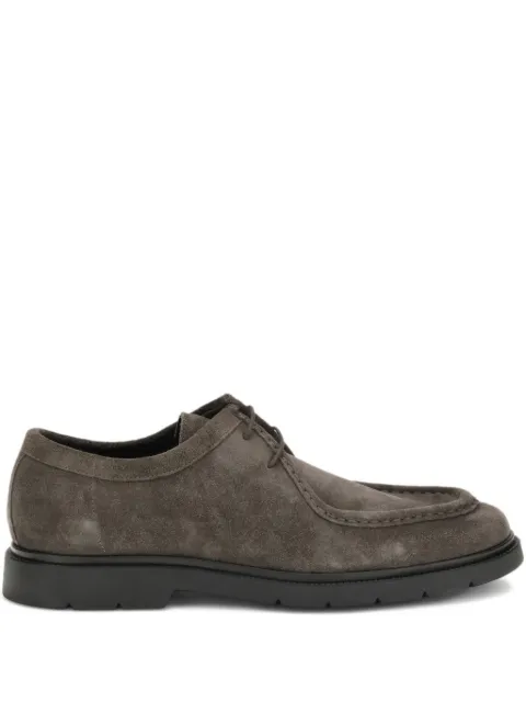 Kiton suede derby shoes