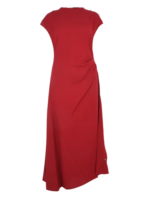 STAUD Zaya Draped Maxi Dress | Red | FARFETCH STAUD Zaya Draped Maxi Dress | Red | FARFETCH
