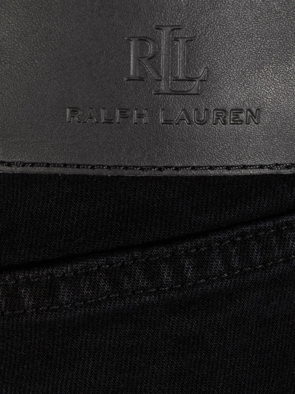 Polo Ralph Lauren Belt-loops Flared Trousers In Black