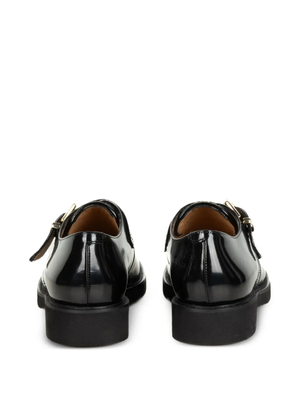 Luca Grossi Leren laarzen Zwart