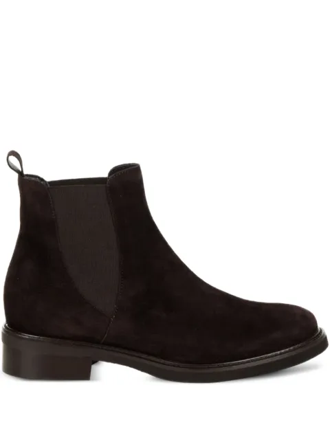 Luca Grossi suede Chelsea boots