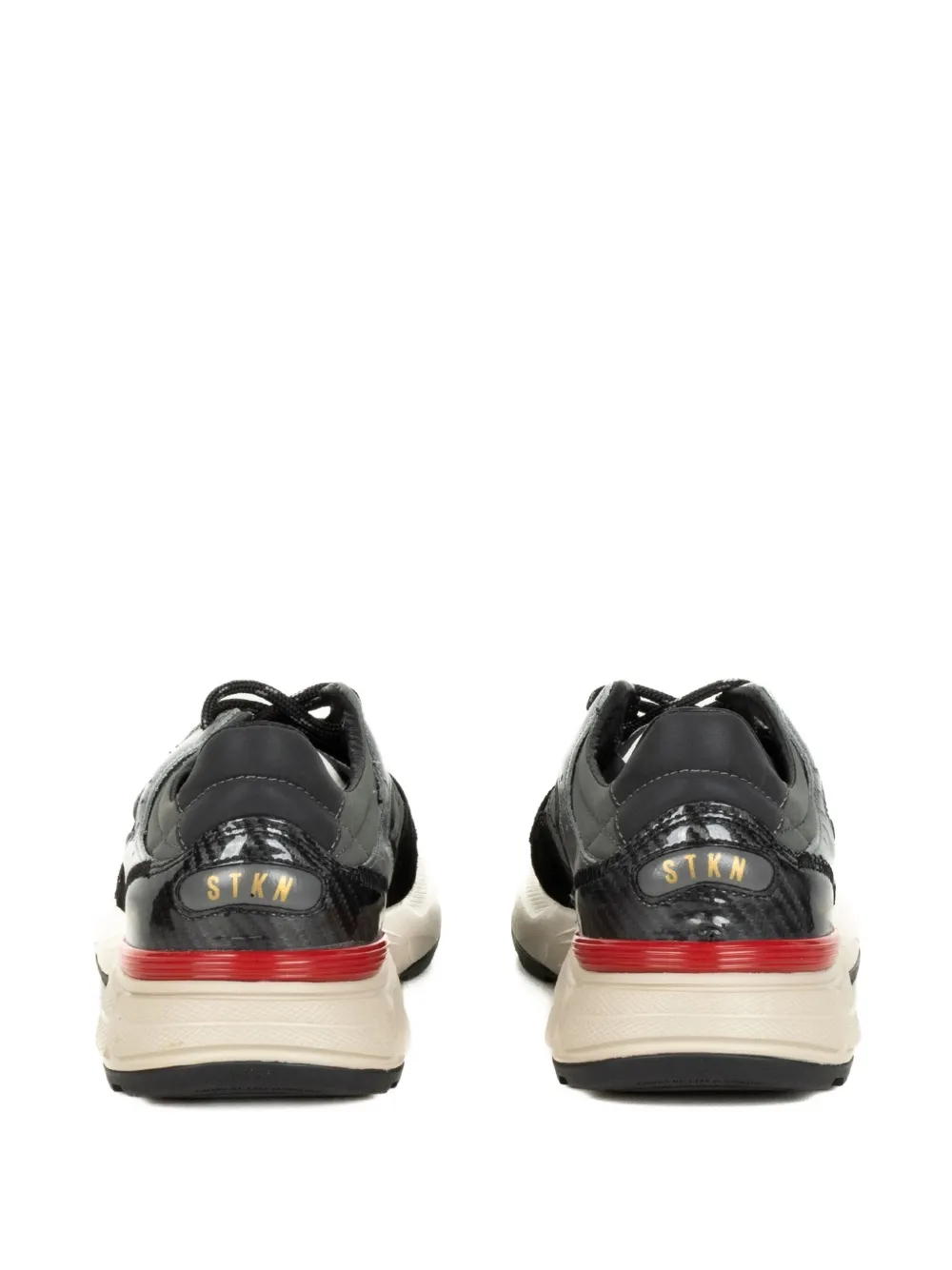 Stokton Reverse sneakers met vlakken Zwart