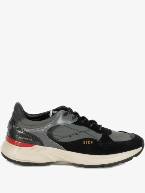 Stokton Reverse panelled sneakers