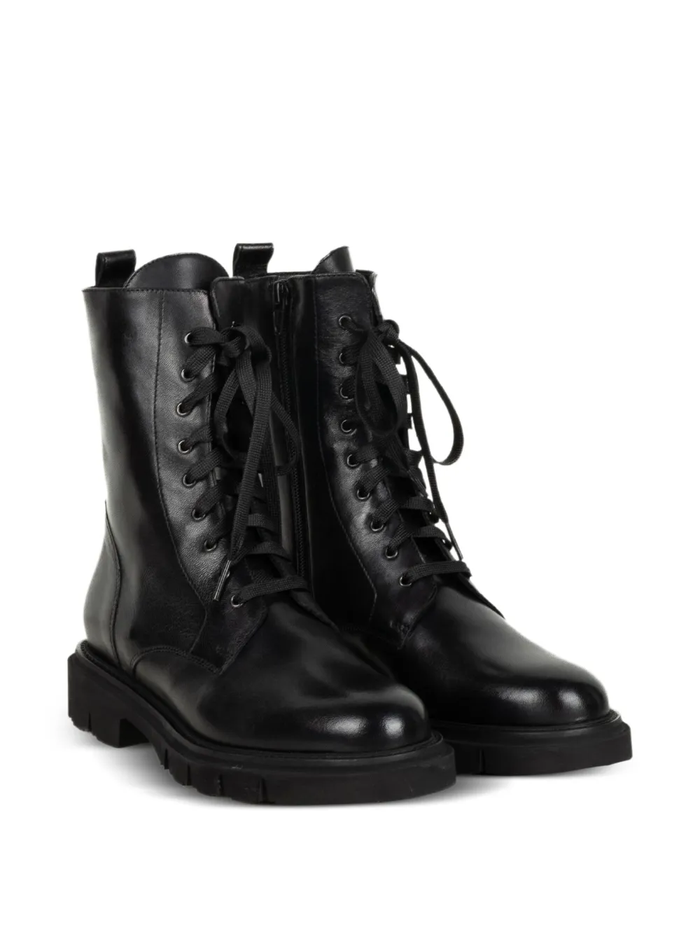 Luca Grossi bottines lacées en cuir | rangers | Image 2
