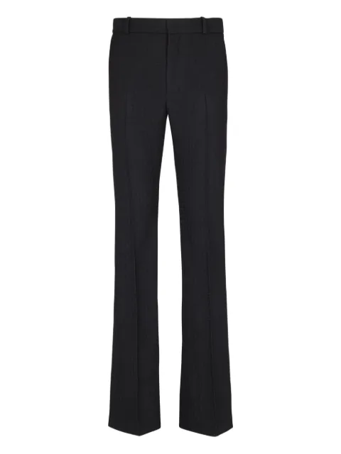 Balmain darted wool trousers