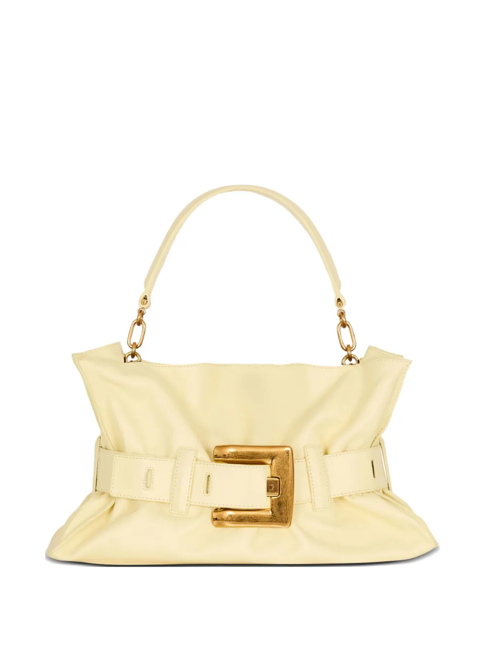Balmain Borsa a spalla Anthem media - Giallo