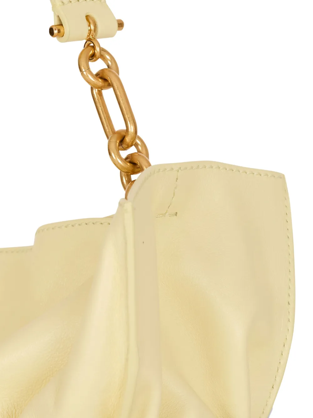 Balmain Medium Anthem schoudertas met riemdetail Geel