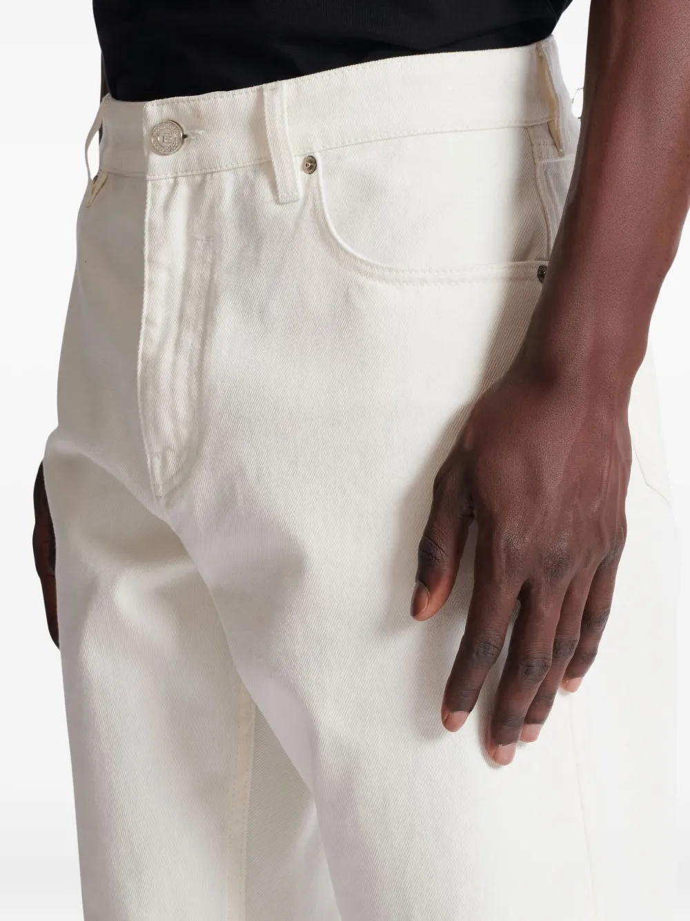 Balmain Straight jeans Wit