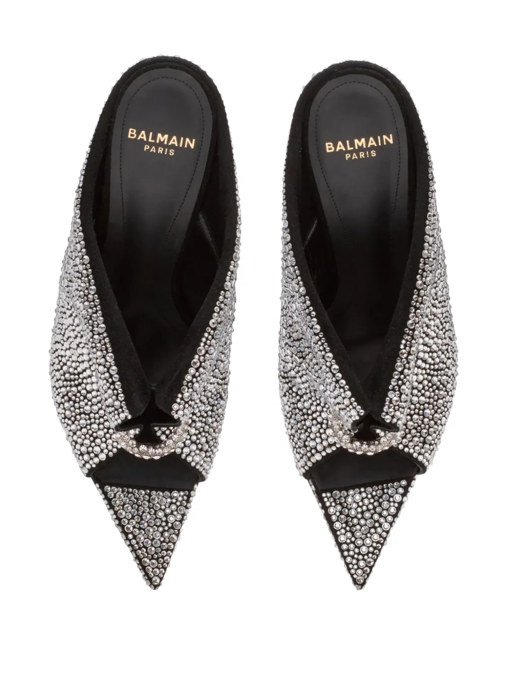 Balmain Pumps met puntige neus Grijs