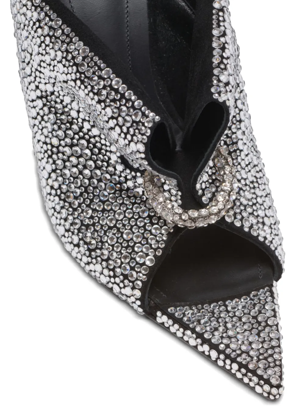 Balmain Pumps met puntige neus Grijs