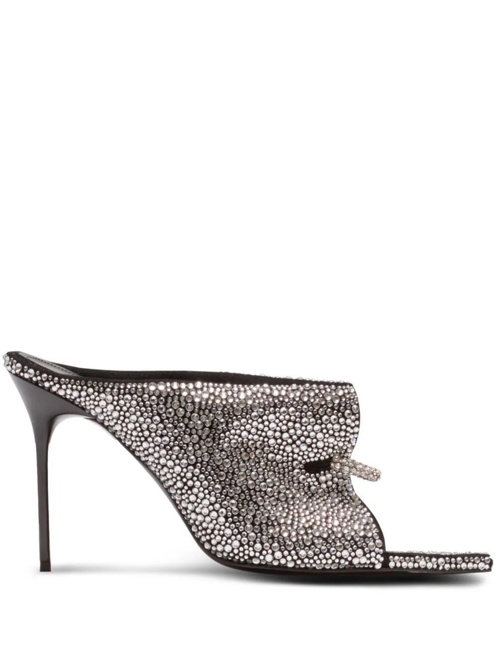 Balmain 95mm Pointed-toe Pumps In Gray
