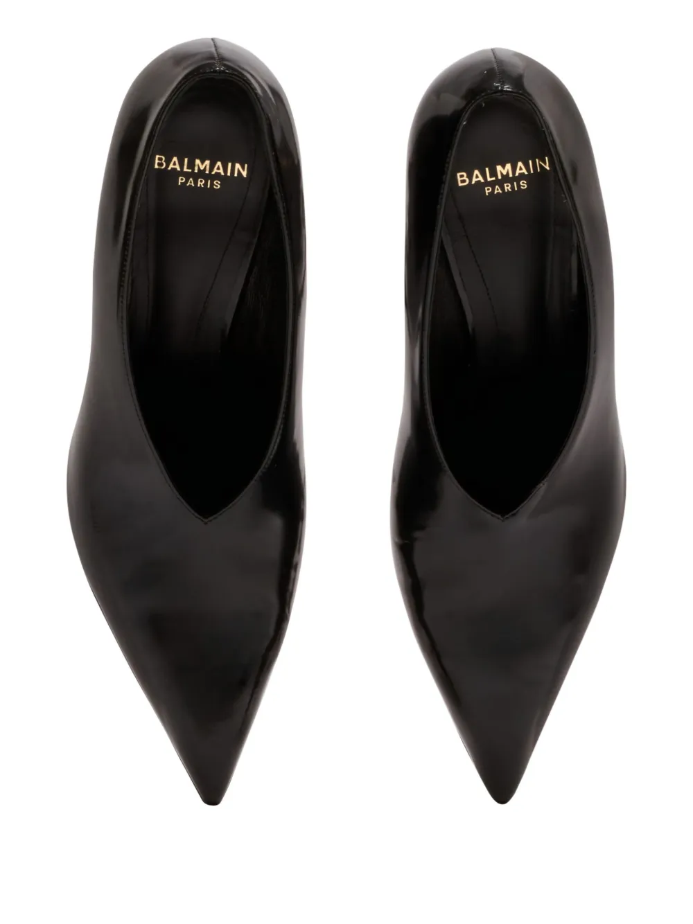 Balmain Pumps met puntige neus Zwart