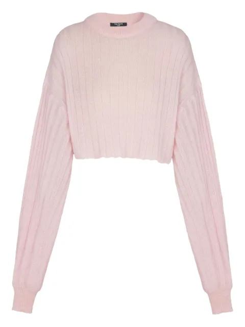 Balmain suéter de canalé