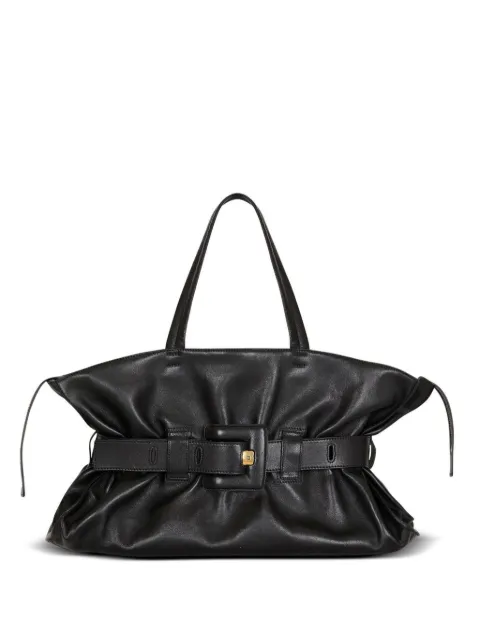 Balmain Anthem buckle tote bag