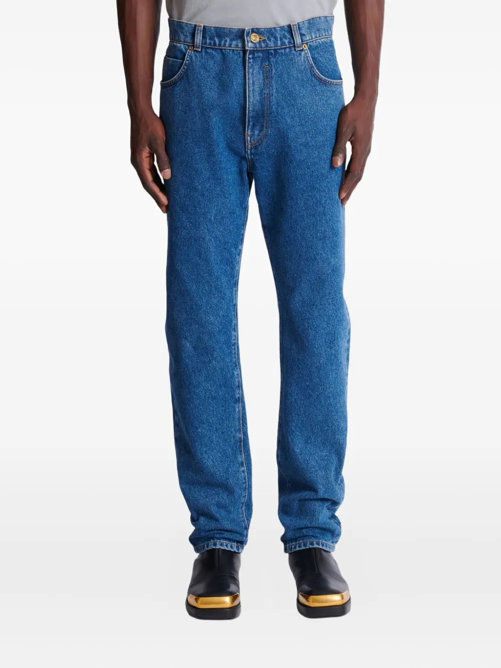 Balmain Straight jeans Blauw